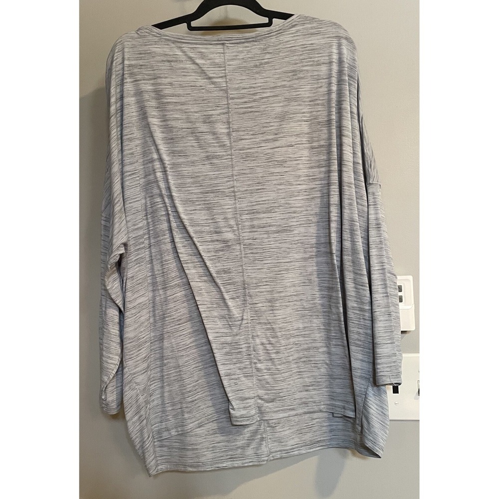 Athleta Top Essence Flow Relaxed Fit Boat Neck Activewear Athletic‎ Womens 3X - Picture 2 of 7